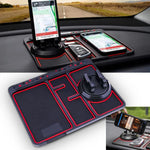Non-Slip Car Phone Pad For 4-in-1 Car Parking Number Card Anti-Slip Mat Auto Phone Holder Sticky Anti Slide Dash Phone Mount 1