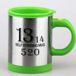 Automatic Stirring Glass Lazy Electric Mug Stainless Steel Electric Rotating Coffee Cup 5