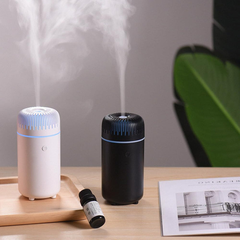 Car Diffuser Humidifier USB Aromatherapy Essential Oil Air Freshener USB Cool Mist Mini Portable Diffuser for Car Home Office Bedroom (Black) 20