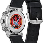 Citizen Men's Eco-Drive Rebel Starfighter Boxed Set, Stainless Steel Case, Black Leather Strap (Model: CA0870-43W) 3