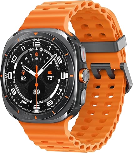 Samsung Galaxy Watch Ultra (2025) 47mm LTE Smartwatch, Titanium Casing, Advanced Sleep Coaching, Running Coach, Energy Score, Heart Rate Tracking, GPS, Titanium Blue [US Version, 2 Yr Warranty] 2
