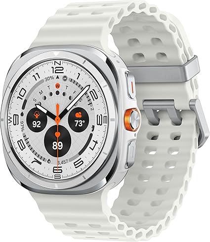 Samsung Galaxy Watch Ultra (2025) 47mm LTE Smartwatch, Titanium Casing, Advanced Sleep Coaching, Running Coach, Energy Score, Heart Rate Tracking, GPS, Titanium Blue [US Version, 2 Yr Warranty]