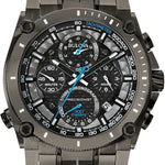 Bulova Men's Icon High Precision Quartz Chronograph Watch, Curved Mineral Crystal 2