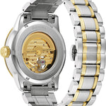 Bulova Men's Classic Sutton 4-Hand Automatic Watch, 24-Hour Sub Dial, Open Aperture, Self-Winding, Exhibition Caseback, Double Curved Mineral Crystal, Luminous Hands, 42mm 9