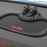 Non-Slip Car Phone Pad For 4-in-1 Car Parking Number Card Anti-Slip Mat Auto Phone Holder Sticky Anti Slide Dash Phone Mount 12