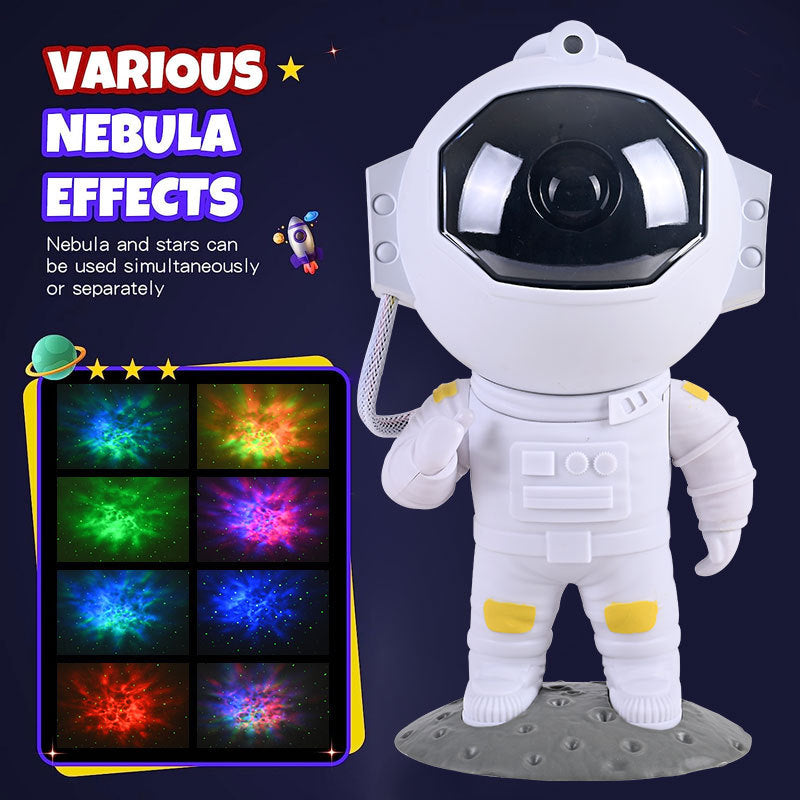 Galaxy Star Projector Starry Sky Night Light Astronaut Lamp Home Room Decor Decoration Bedroom Decorative Luminaires Gift 1
