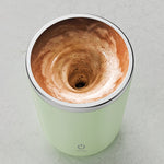 350ml Automatic Self Stirring Mug Coffee Milk Juice Mixing Cup Electric Stainless Steel Lazy Rotating Mug Magnetic Stirring Cup Kitchen Gadgets 9