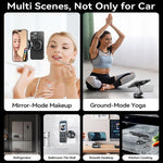 360 Foldable Vacuum Phone Holder Strong Magnetic Suction Cup Car Stand Car Mount 5