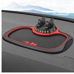 Non-Slip Car Phone Pad For 4-in-1 Car Parking Number Card Anti-Slip Mat Auto Phone Holder Sticky Anti Slide Dash Phone Mount 5