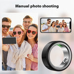 Ceramic Multifunctional Waterproof Photography Blood Oxygen Heart Rate Sleep Health Monitoring Smart Ring 3