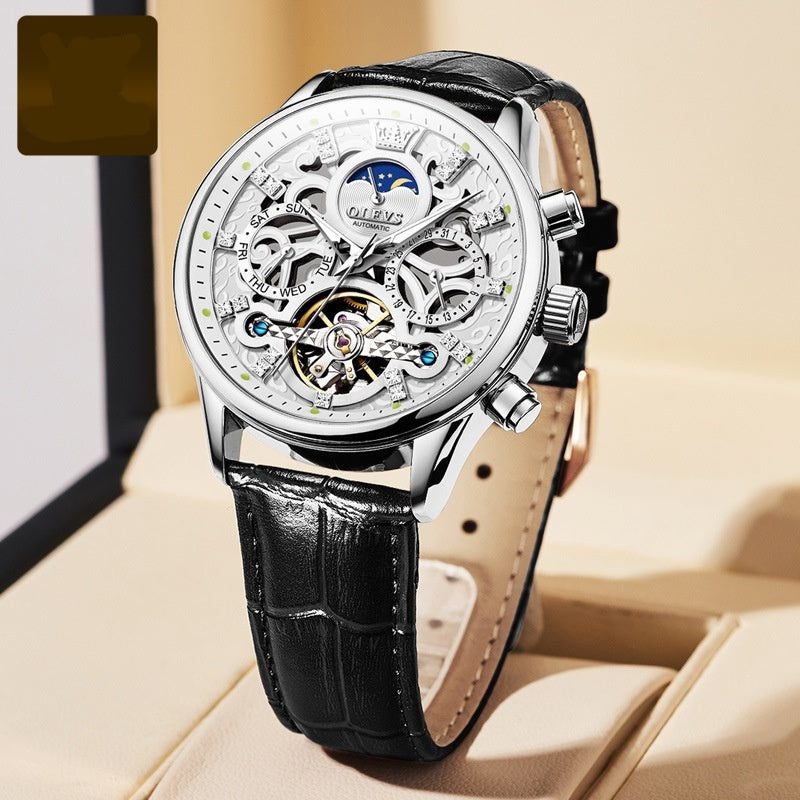 Men's Creative Fashion Alloy Quartz Watch 5