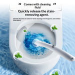 Disposable Replacement Head Toilet Cleaning Brush 7