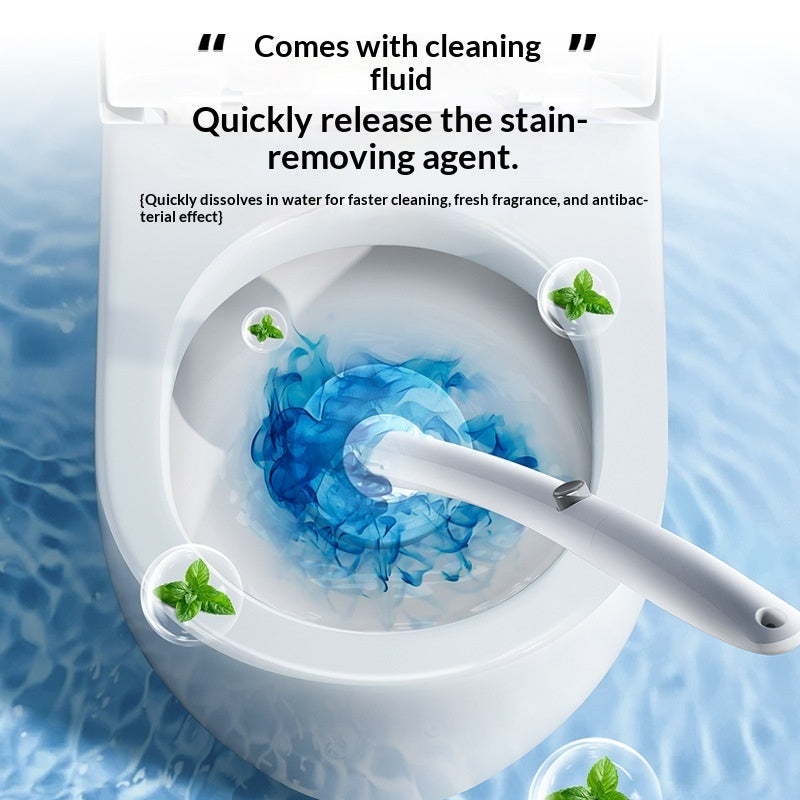 Disposable Replacement Head Toilet Cleaning Brush 7