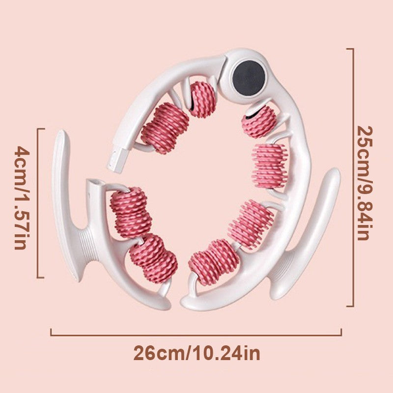 2-in-1 Wheel Massage Roller Detachable Anti-Cellulite Massage Roller 3