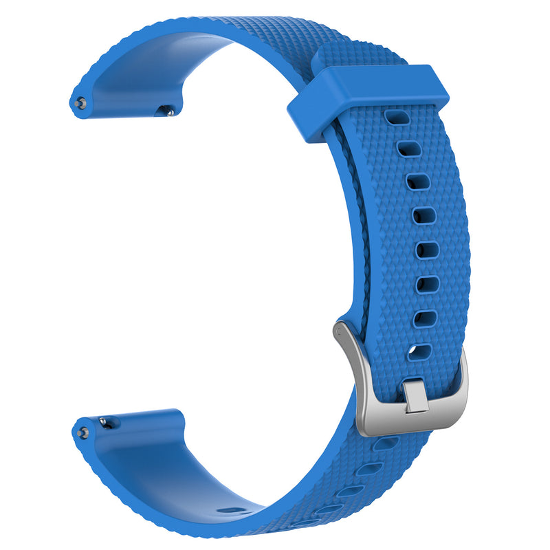 Textured Silicone Steel Buckle Sports Strap 15