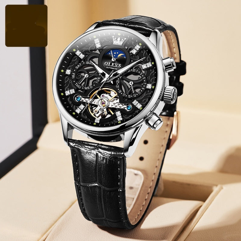 Men's Creative Fashion Alloy Quartz Watch 7