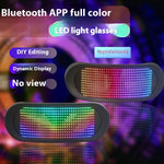 Full Color Luminous Glasses Bluetooth Full Color Dynamic Blinds Glasses Party Cheering Props 3