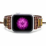 Rectangular Tiger Eye Stone ChainMen's Fashion Heroism Watch Strap Bracelet 2
