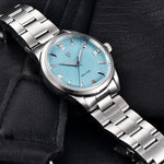 Simple Waterproof Men's Second Sweeping Starry Sky Steel Belt Quartz Watch 2