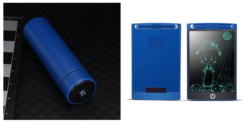 500ML Smart Water Bottle Stainless Steel Vacuum Flasks Intelligent Temperature Display Coffee Mug Cup 10
