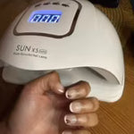 SUNX5Max 150W UV LED Nail Lamp for Fast Drying Gel Nail Light Therapy Machine 45 LEDs Manicure Salon Tool Equipment 11