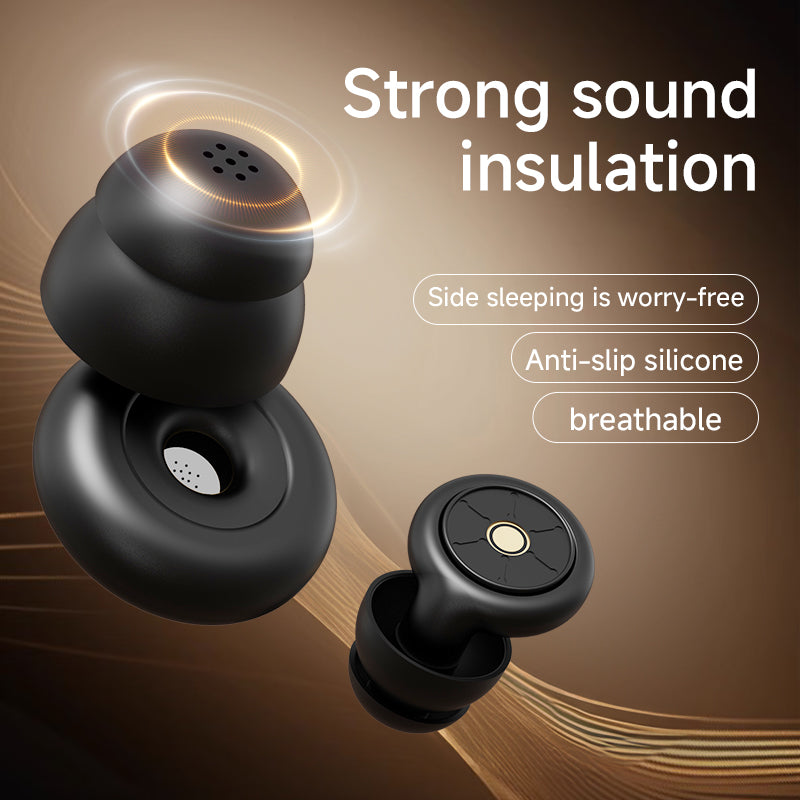 50dB Noise Cancelling Sleep Earplugs, Reusable Silicone Earplugs, Strong Sound Isolation, Multiple Sizes of Ear Covers, Unisex 26