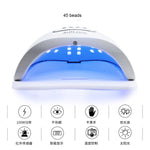 SUNX5Max 150W UV LED Nail Lamp for Fast Drying Gel Nail Light Therapy Machine 45 LEDs Manicure Salon Tool Equipment 18