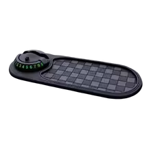 2 in 1 Anti-slip Dashboard Mat with Phone Mount, 360 Degree Rotating Car Phone Holder, Non-slip Adhesive Car Mat 6