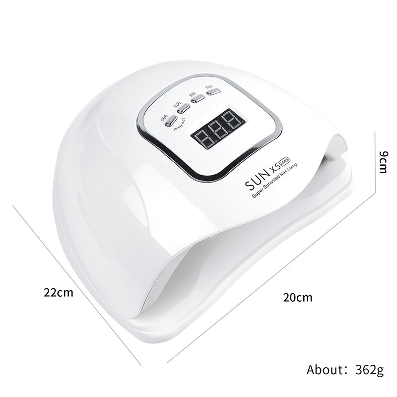 SUNX5Max 150W UV LED Nail Lamp for Fast Drying Gel Nail Light Therapy Machine 45 LEDs Manicure Salon Tool Equipment 15