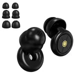 50dB Noise Cancelling Sleep Earplugs, Reusable Silicone Earplugs, Strong Sound Isolation, Multiple Sizes of Ear Covers, Unisex 1