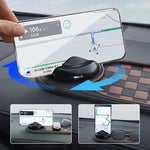 2 in 1 Anti-slip Dashboard Mat with Phone Mount, 360 Degree Rotating Car Phone Holder, Non-slip Adhesive Car Mat 9