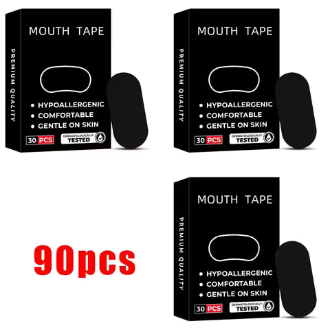 Anti-snoring mouth strip for sleep, best medical-grade breathing nasal strips to relieve snoring during sleep