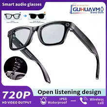 AI Smart Glasses with 8MP Camera Video Recording 100+ Language Translation Sunglasses Bluetooth Call Music Playing Men Women 10