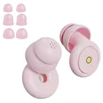50dB Noise Cancelling Sleep Earplugs, Reusable Silicone Earplugs, Strong Sound Isolation, Multiple Sizes of Ear Covers, Unisex 4