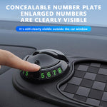 2 in 1 Anti-slip Dashboard Mat with Phone Mount, 360 Degree Rotating Car Phone Holder, Non-slip Adhesive Car Mat 5