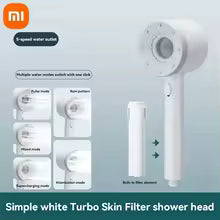 Mijia 5-Mode Shower Head, High-Pressure Shower Head with Filter, Bathroom Rain Faucet, New Mijia Bathroom Accessories 5