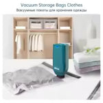 Reusable vacuum food storage bags with zipper, portable electric vacuum sealer pump, sous vide video bags, USB rechargeable, BPA free 8