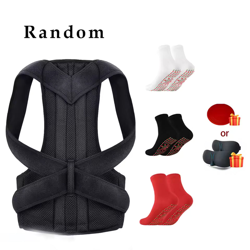 Posture corrector, two-pronged upper and lower shoulder support belt for back pain relief, improved spine and clavicle posture, vest 11