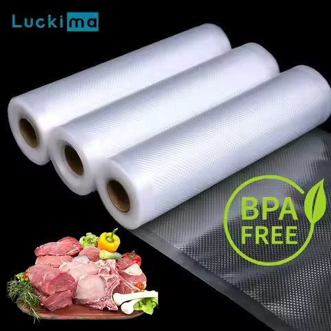 Reusable vacuum food storage bags with zipper, portable electric vacuum sealer pump, sous vide video bags, USB rechargeable, BPA free 5