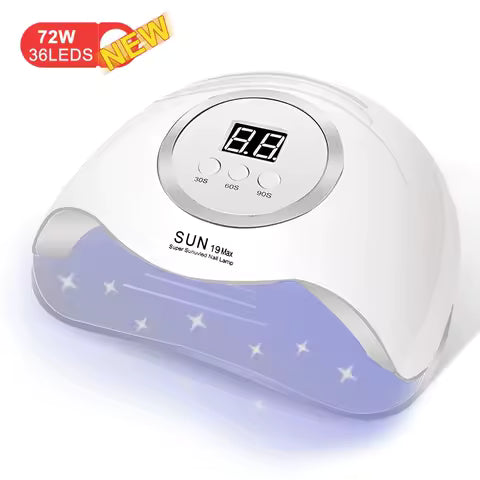 SUNX5Max 150W UV LED Nail Lamp for Fast Drying Gel Nail Light Therapy Machine 45 LEDs Manicure Salon Tool Equipment