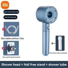 Mijia 5-Mode Shower Head, High-Pressure Shower Head with Filter, Bathroom Rain Faucet, New Mijia Bathroom Accessories 1