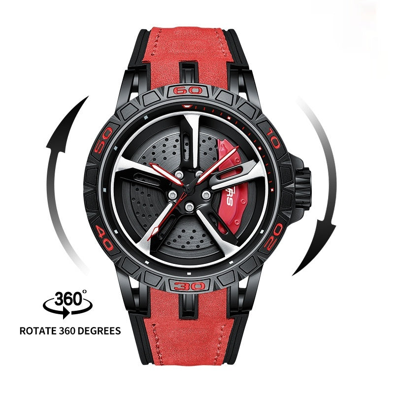 Men's Watch Wheel Watch Three-Dimensional Hollow 6