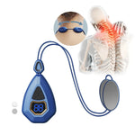 Smart Neck Massager Heating EMS Pulse Neck Massage Apparatus Heat Electric Mini Back Body Massager Cervical Vertebra Pain Relief 1