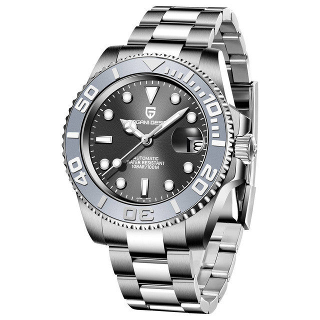 Fashion Men Mechanical Watch Luminous Rotatable 4