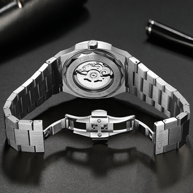 Men's Fully Automatic Mechanical Movement Fashionable Business Watch 4