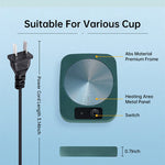 Electric Tea Water Heating Pad Constant Temperature Coffee Mug Heating Coaster Lightweight Water Pad Heater Safe For Home Office 2