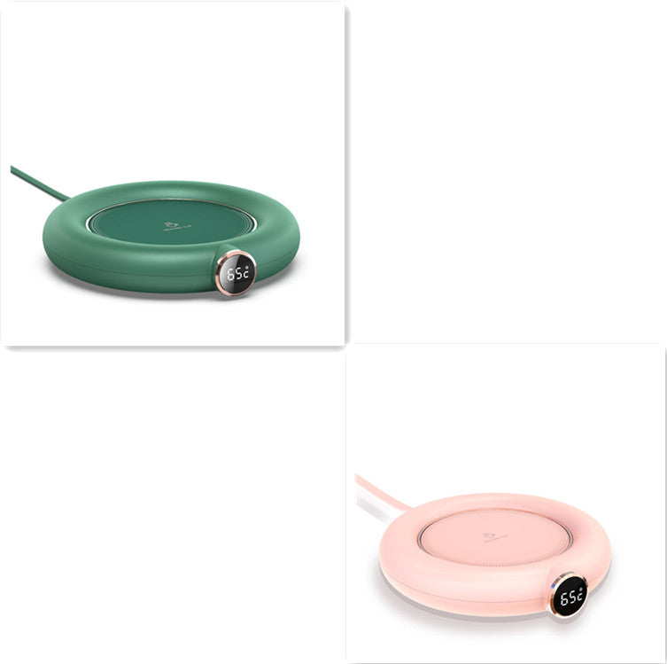 Cup Warmer Pad USB Charge Home Office 3 Temperatures Adjustable Heat Plate LED Display Electric Heater Mug Pad Winter Kitchen Gadgets 10