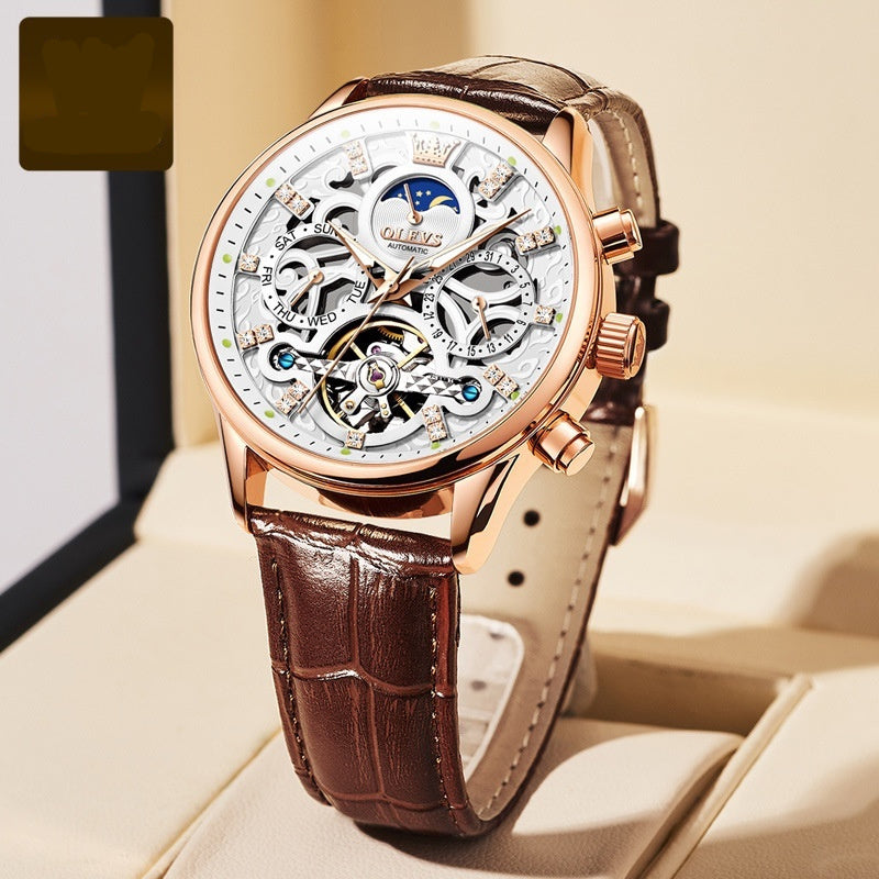 Men's Creative Fashion Alloy Quartz Watch 2