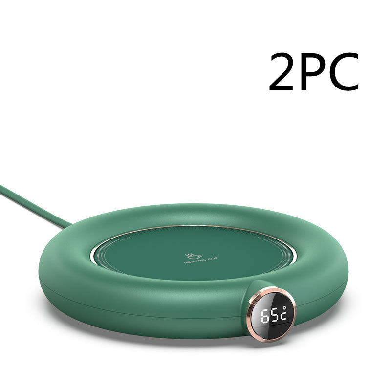 Cup Warmer Pad USB Charge Home Office 3 Temperatures Adjustable Heat Plate LED Display Electric Heater Mug Pad Winter Kitchen Gadgets 5