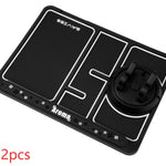 Non-Slip Car Phone Pad For 4-in-1 Car Parking Number Card Anti-Slip Mat Auto Phone Holder Sticky Anti Slide Dash Phone Mount 23